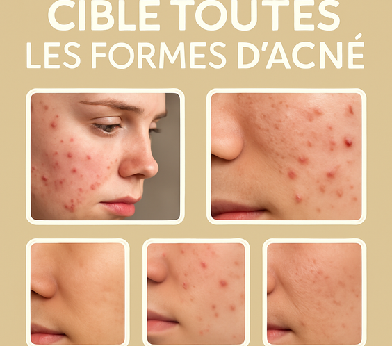 Crème Coréenne Anti-Acné Bio Action Rapide, Peau Lisse & Bestseller TikTok