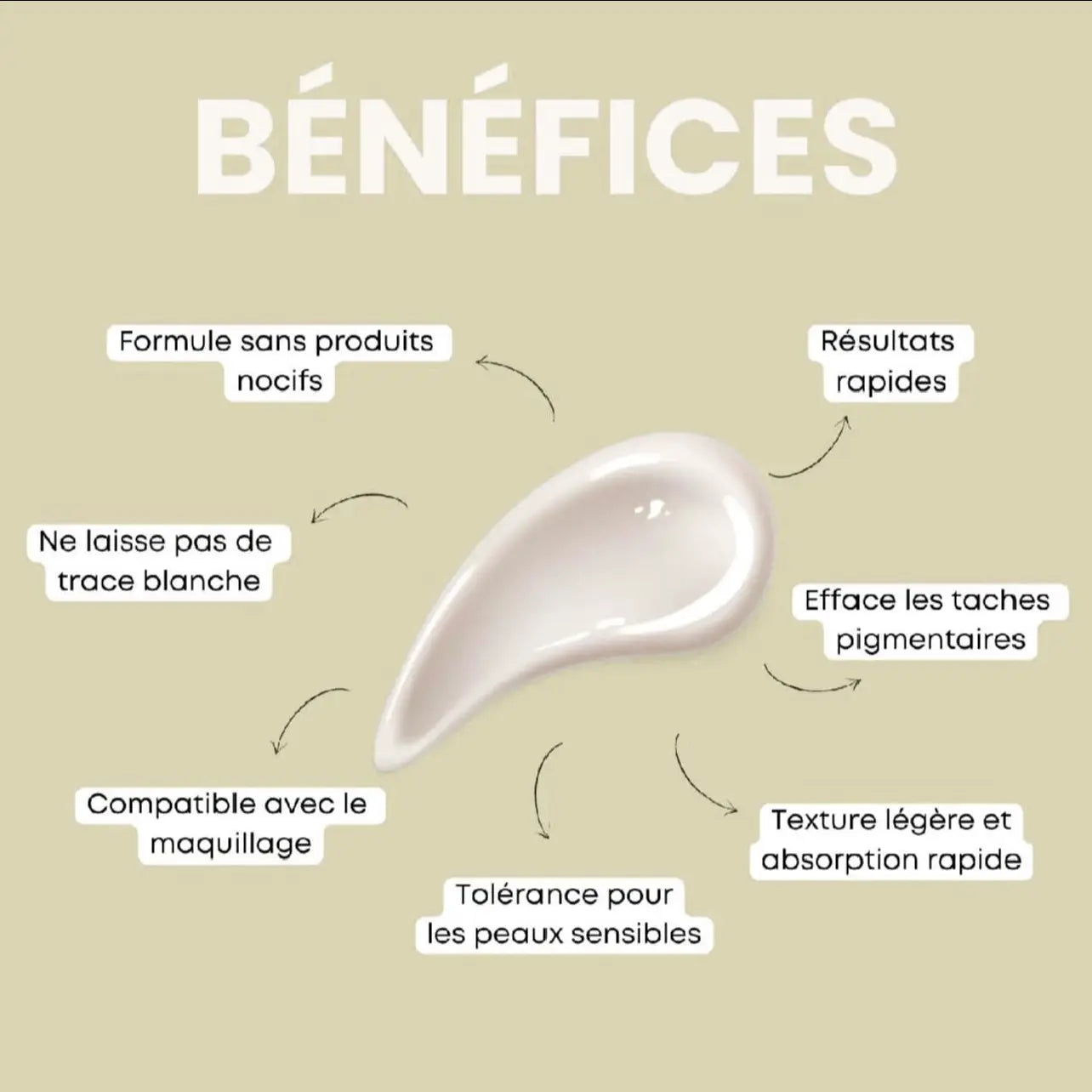 Crème Anti Taches Coréenne Bio Éclaircissant Puissant & Teint Uniforme