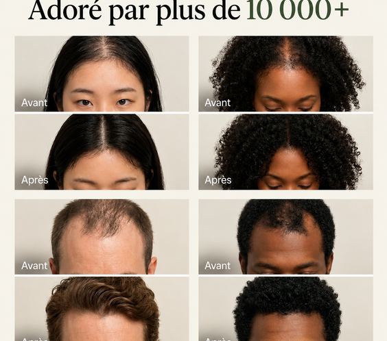 Barre revitalisante coréenne pour le cuir chevelu