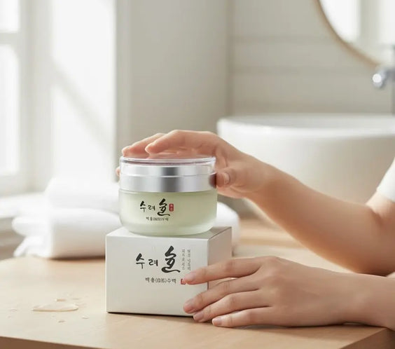 Crème Anti Taches Coréenne Bio Éclaircissant Puissant & Teint Uniforme