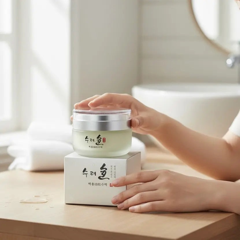 Crème Anti Taches Coréenne Bio Éclaircissant Puissant & Teint Uniforme