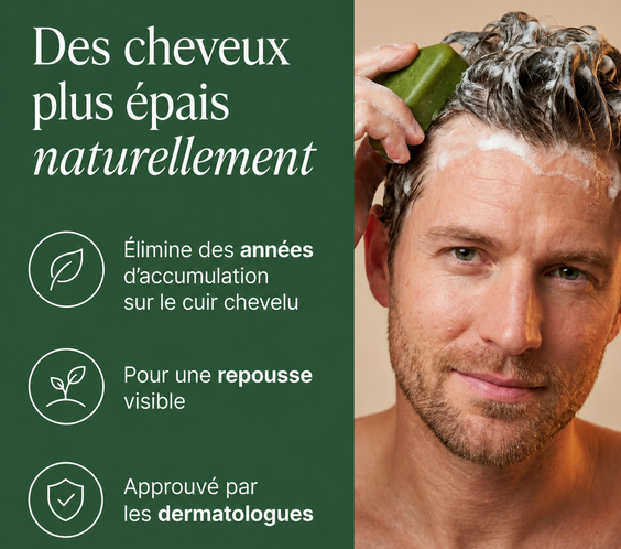 Barre revitalisante coréenne pour le cuir chevelu