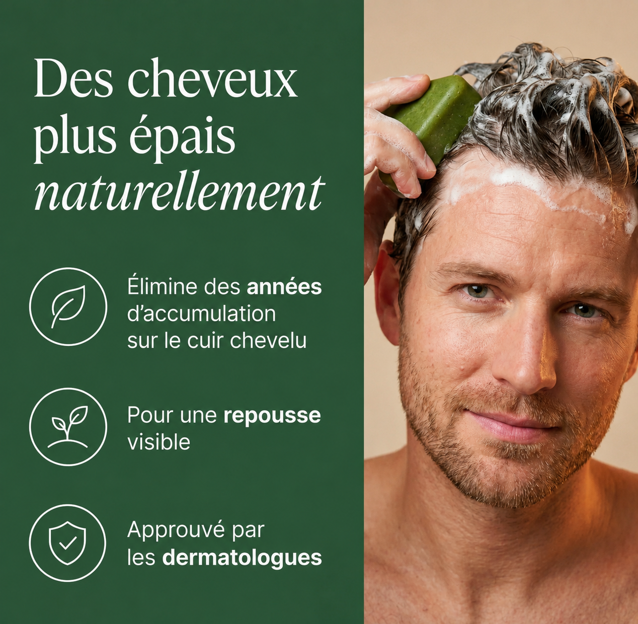 Barre revitalisante coréenne pour le cuir chevelu
