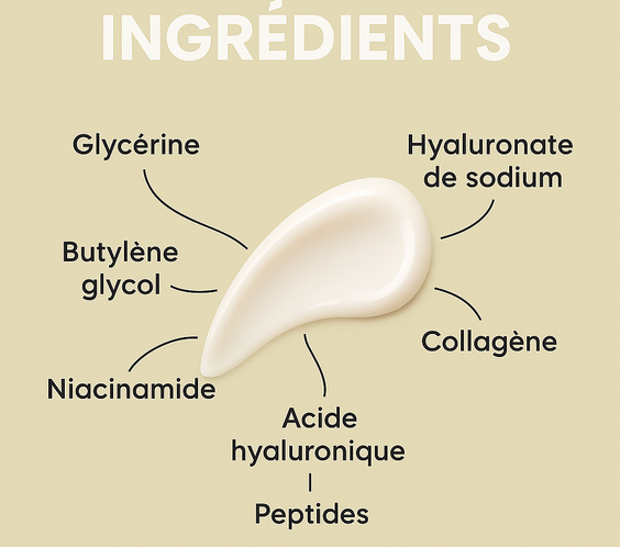 Coffret Lifting & Hydratation Bio Acide Hyaluronique, Collagène & Peptides