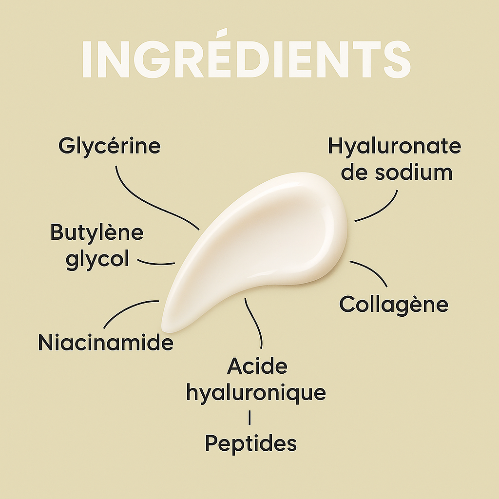 Coffret Lifting & Hydratation Bio Acide Hyaluronique, Collagène & Peptides